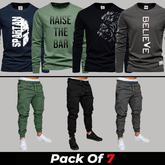 7pcs - HGK Deal (4 Full Sleeves + 3 Cargo)